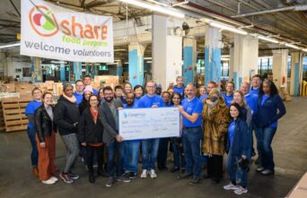 Press Release: Aqua Pennsylvania donates $450,000 to Share Food Program, launches multi-year partnership to fight hunger in Delaware County