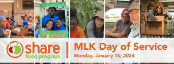 Volunteer with Share, Honor Dr. King’s Legacy on MLK Day of Service 2024